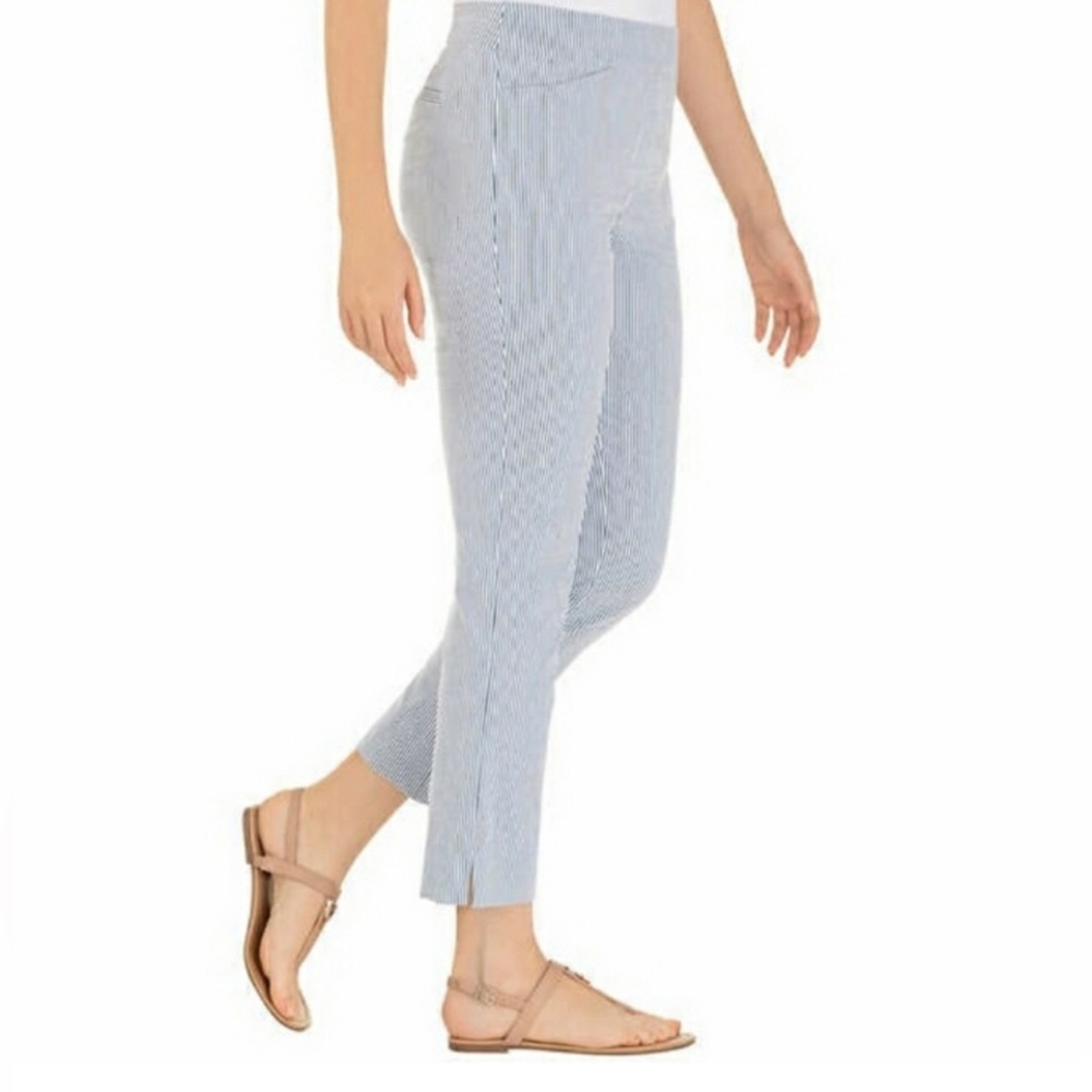 Hilary Radley Striped Crop Pants Size XXL
